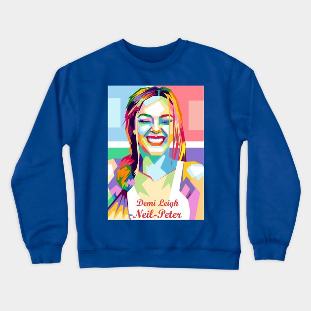 Demi Leigh WPAP Crewneck Sweatshirt by erikhermawann22